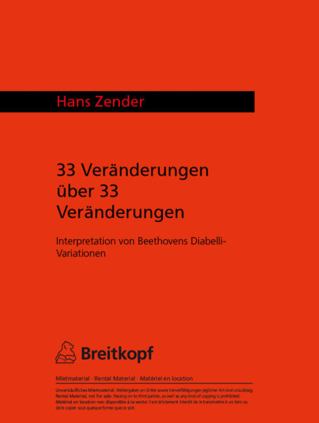 Other Cover Image 33 Veränderungen über 33 Veränderungen