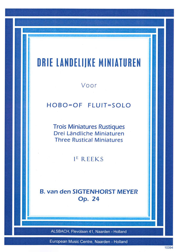 Front Cover Image 3 Landelijke Miniaturen Opus 24