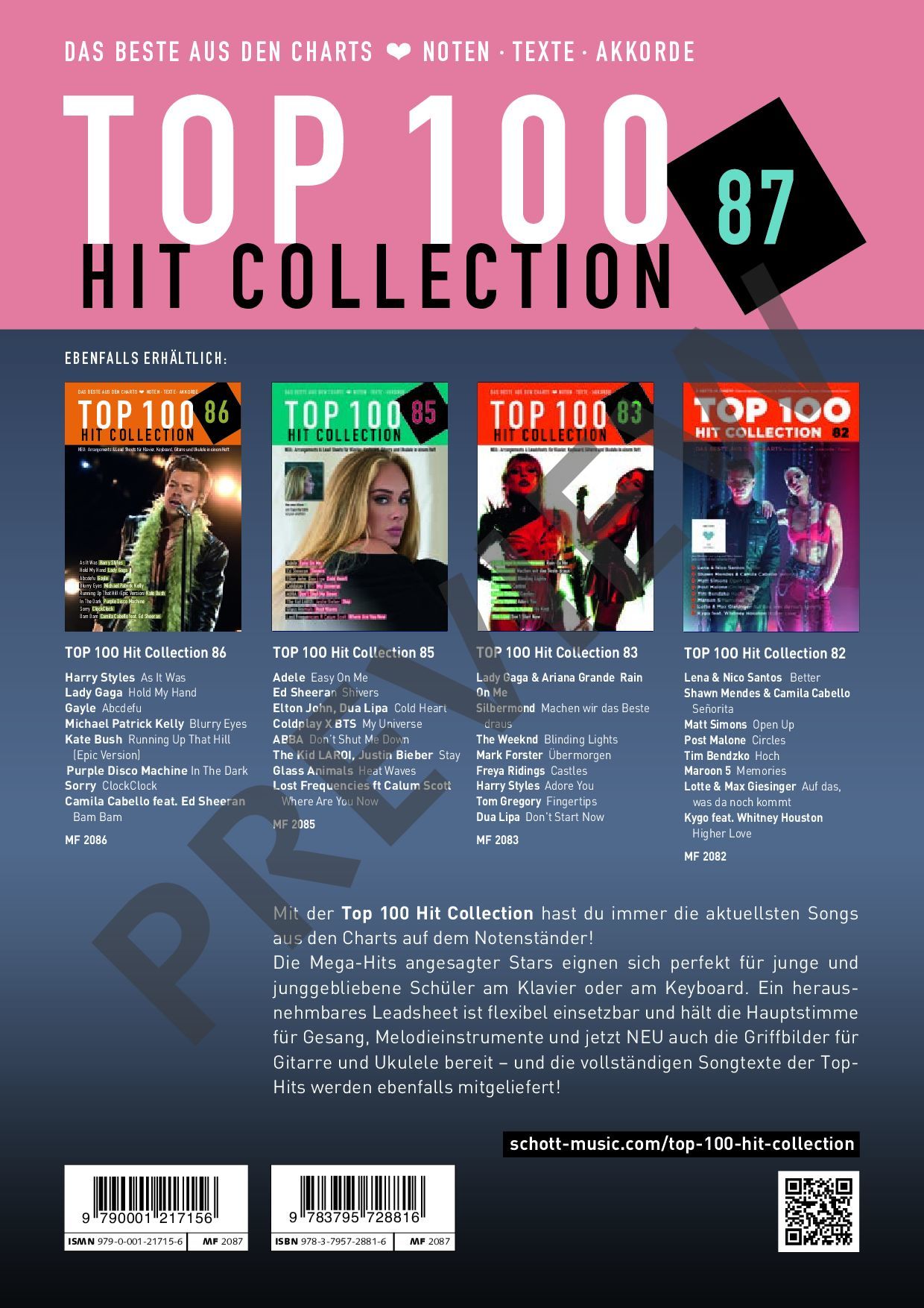 Other Cover Image Top 100 Hit Collection 87