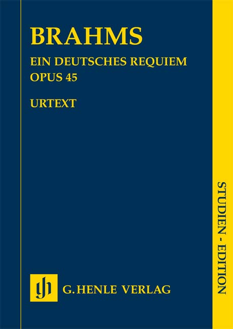 Front Cover Image Ein deutsches Requiem op. 45