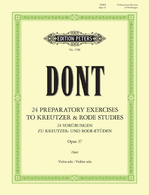 Other Cover Image 24 Vorübungen op 37