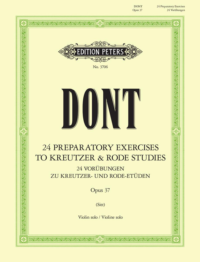 Other Cover Image 24 Vorübungen zu Kreutzer- und Rode-Etüden für Violine op. 37