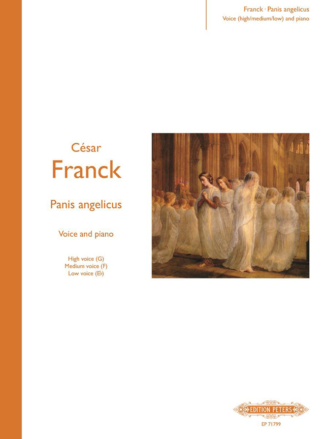 Front Cover Image Panis angelicus (für Gesang und Klavier für Singstimme und Klavier (1872)