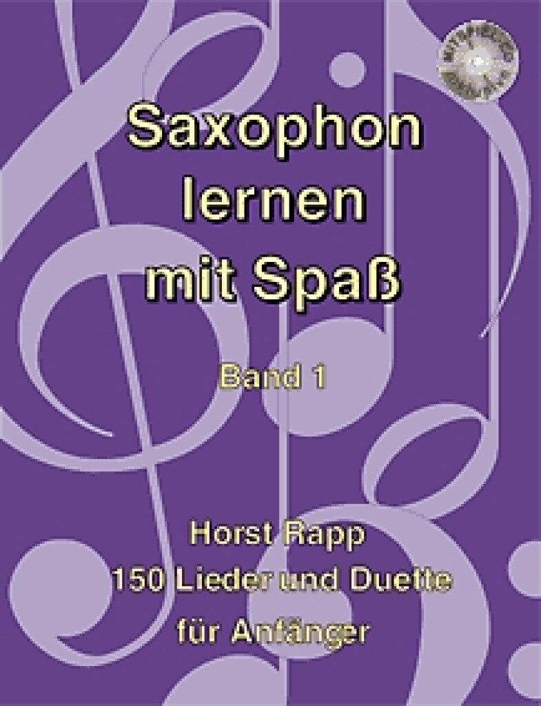 Front Cover Image Saxophon lernen mit Spaß Band 1