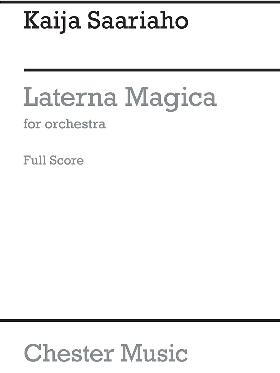 Other Cover Image Laterna Magica for Orchestra (Full Score)
