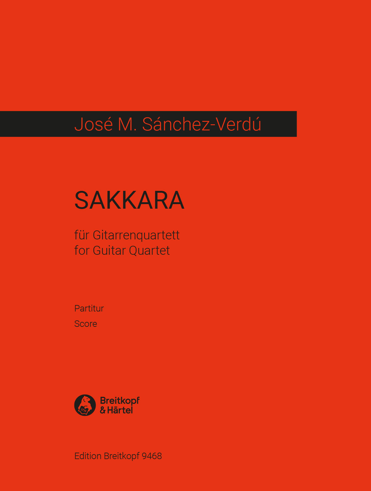 Front Cover Image Sakkara für 4 Gitarren