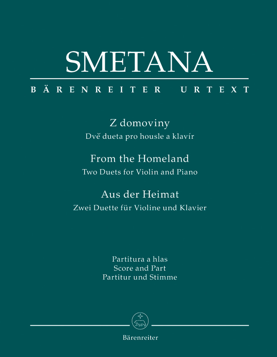 Front Cover Image Aus der Heimat für Violine und Klavier