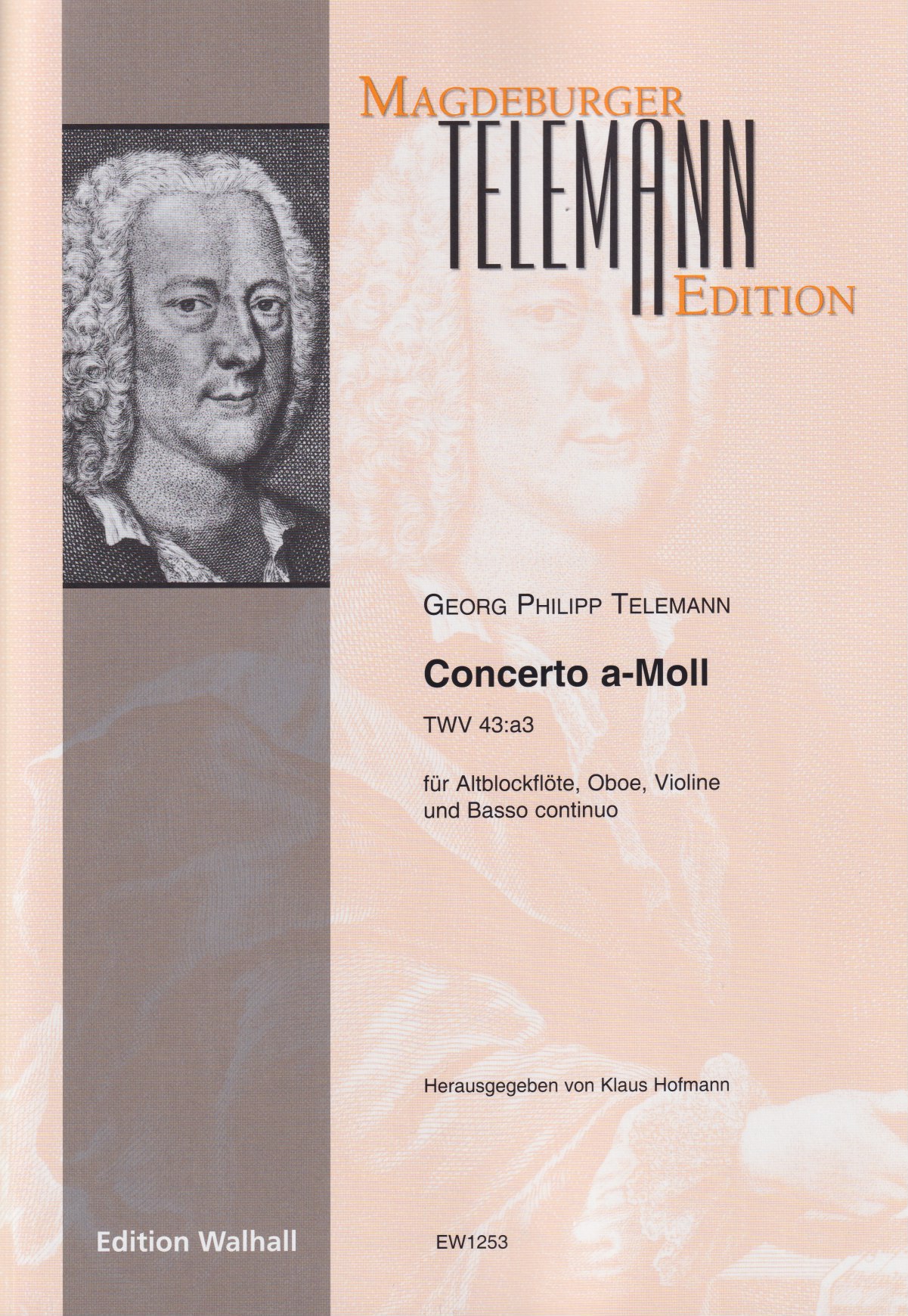 Front Cover Image Concerto a-Moll TWV 43:a3