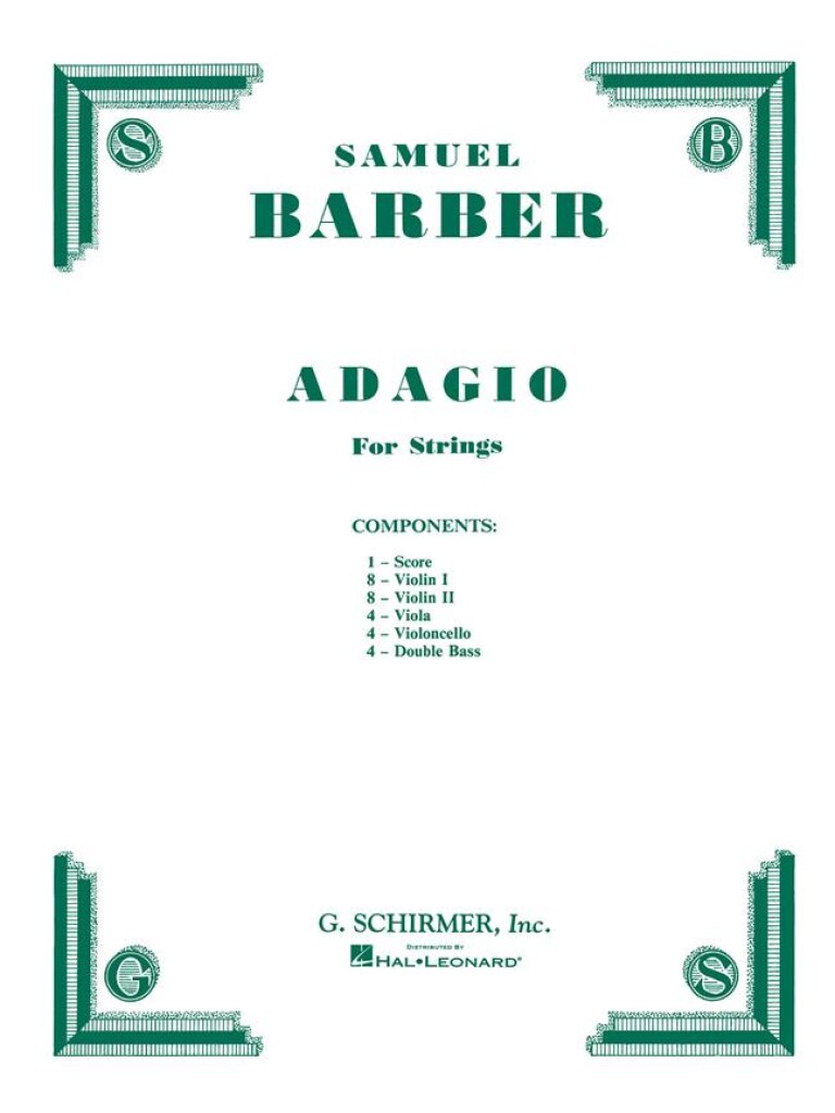 Front Cover Image Adagio for Strings Op. 11