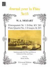 Front Cover Image Flötenquartett Nr. 1 D-Dur KV 285 (1777)