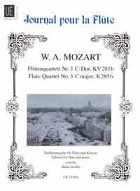 Front Cover Image Flötenquartett Nr. 3 C-Dur KV 285b