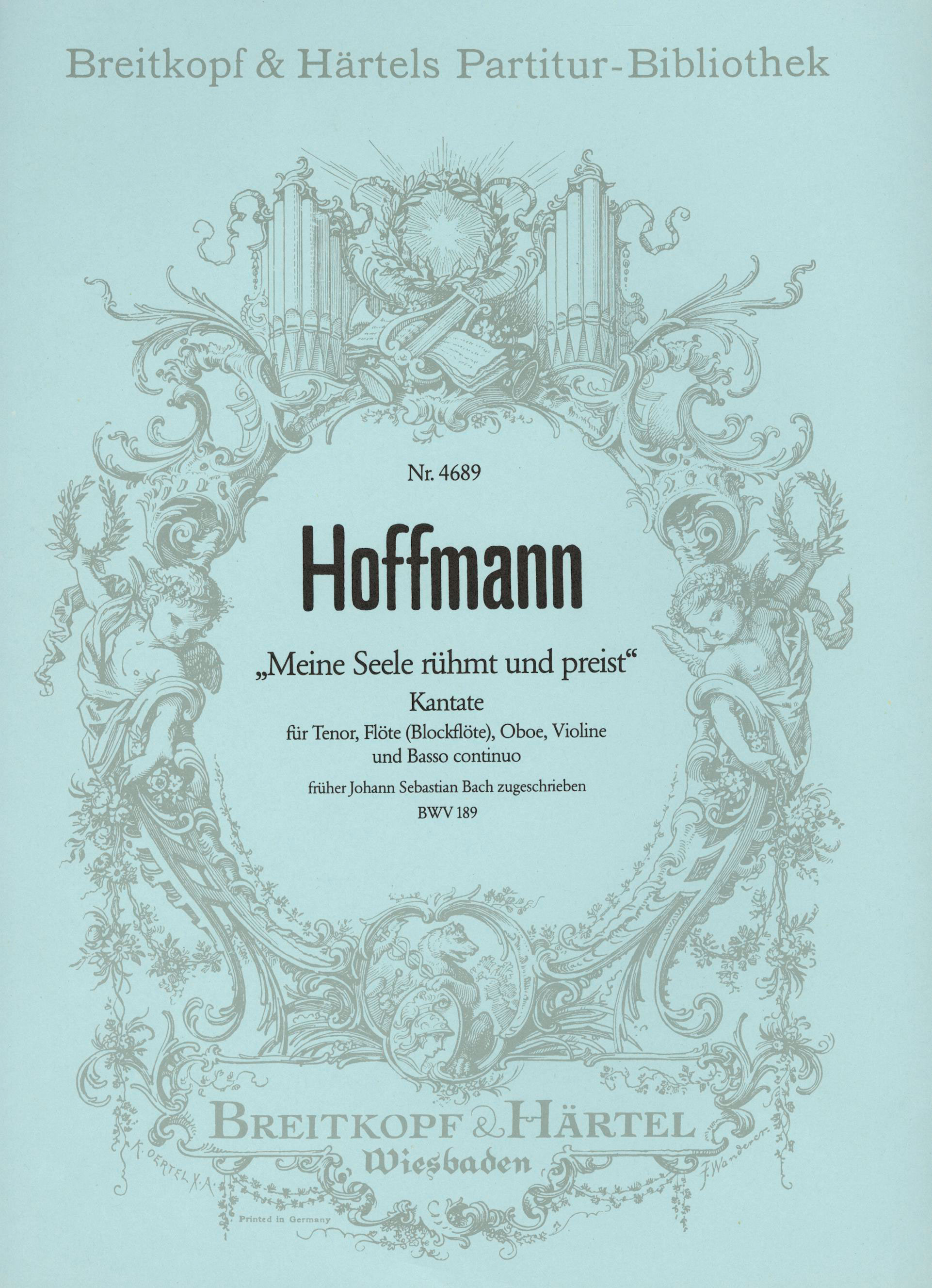Front Cover Image „Meine Seele rühmt und preist“