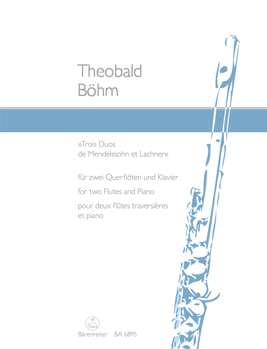 Other Cover Image "Trois Duos de Mendelssohn et Lachner" für zwei Querflöten und Klavier op. 33
