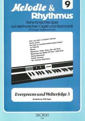 Other Cover Image Melodie & Rhythmus, Heft 9: Evergreens und Welterfolge 3 