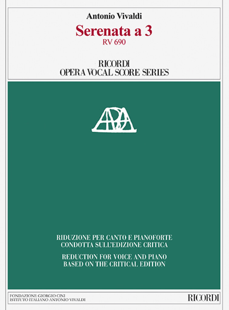 Other Cover Image Serenata a 3 RV 690
