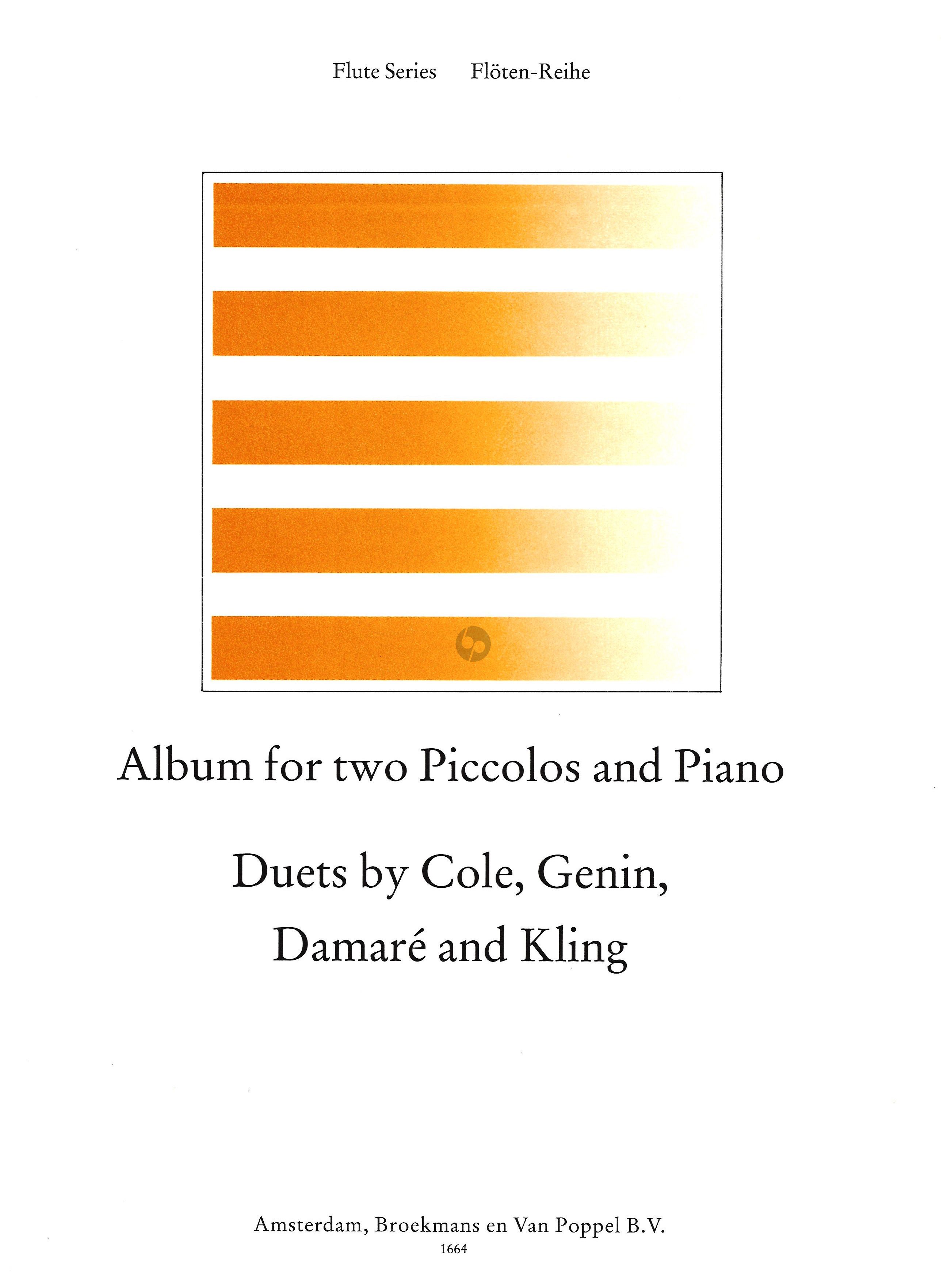 Other Cover Image Album for two Piccolos and Piano