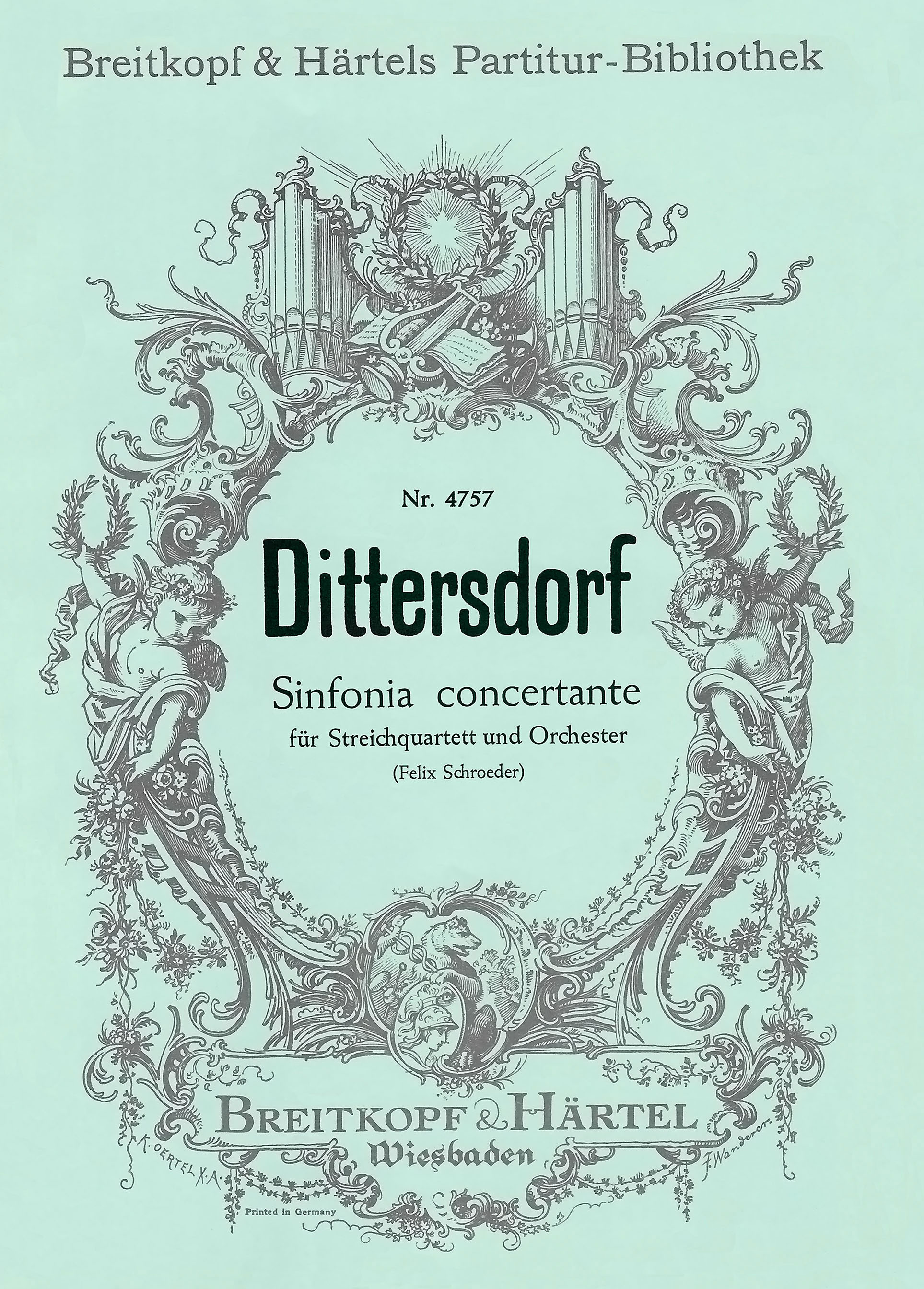 Front Cover Image Sinfonia Concertante D-dur