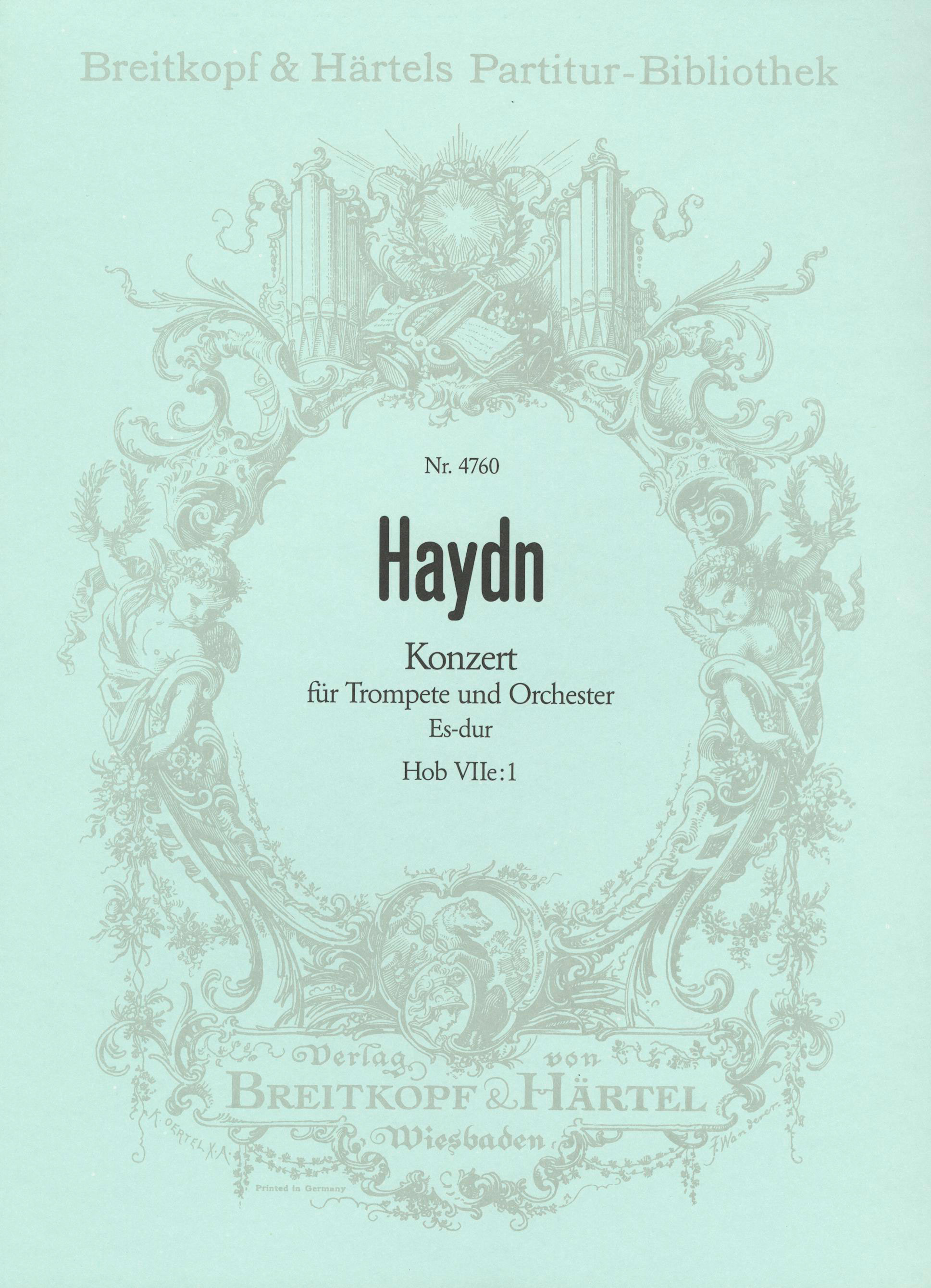 Front Cover Image Trompetenkonzert Es-dur Hob VIIe:1