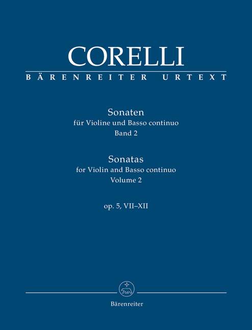Other Cover Image Sonaten für Violine und Basso continuo op. 5, VII-XII