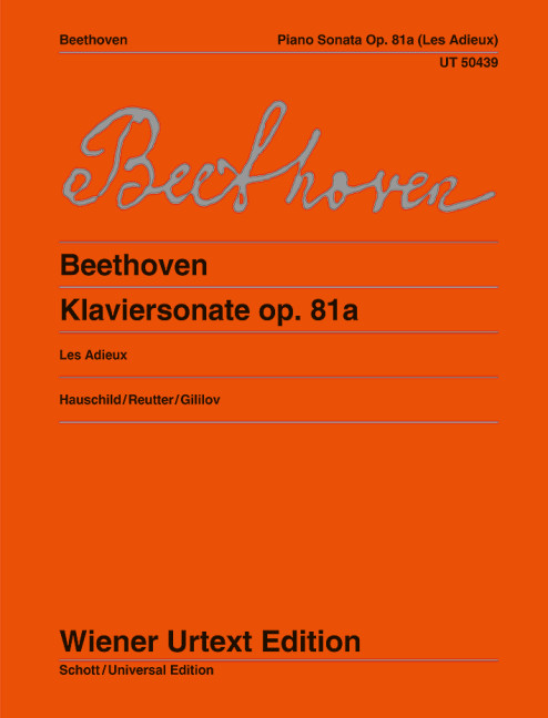 Other Cover Image Klaviersonate (Les Adieux) Es-Dur op. 81a