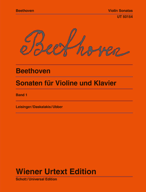 Front Cover Image Sonaten für Violine und Klavier I op. 12, op. 23, op. 24