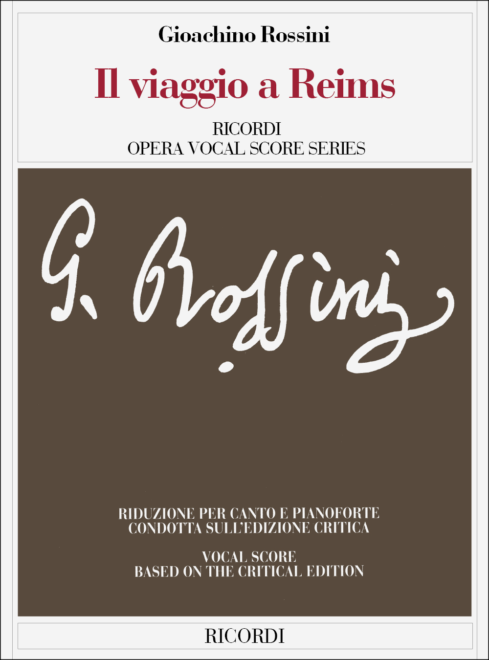Other Cover Image Il viaggio a Reims