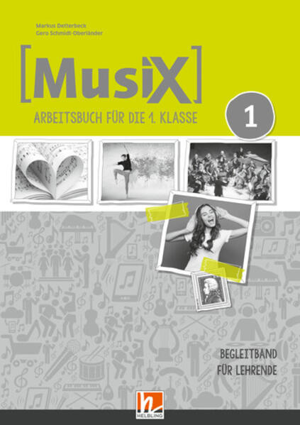 Front Cover Image MusiX 1 (LP 2023) - Begleitband für Lehrende
