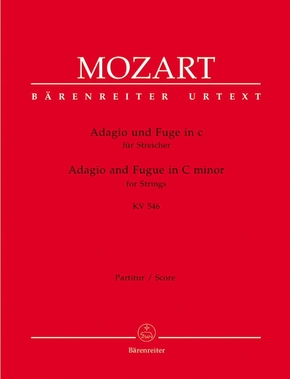 Front Cover Image Adagio und Fuge für Streicher c-Moll KV 546