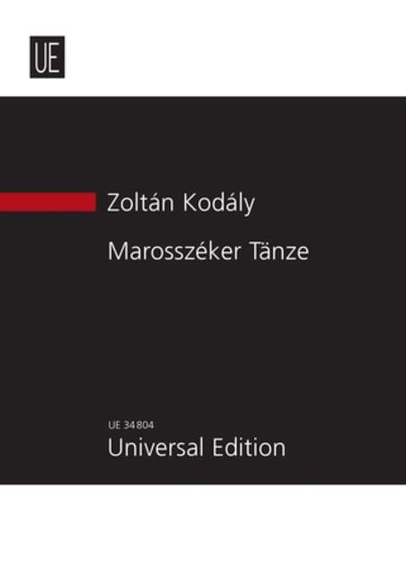 Other Cover Image Marosszéker Tänze für Orchester (1927/1930)