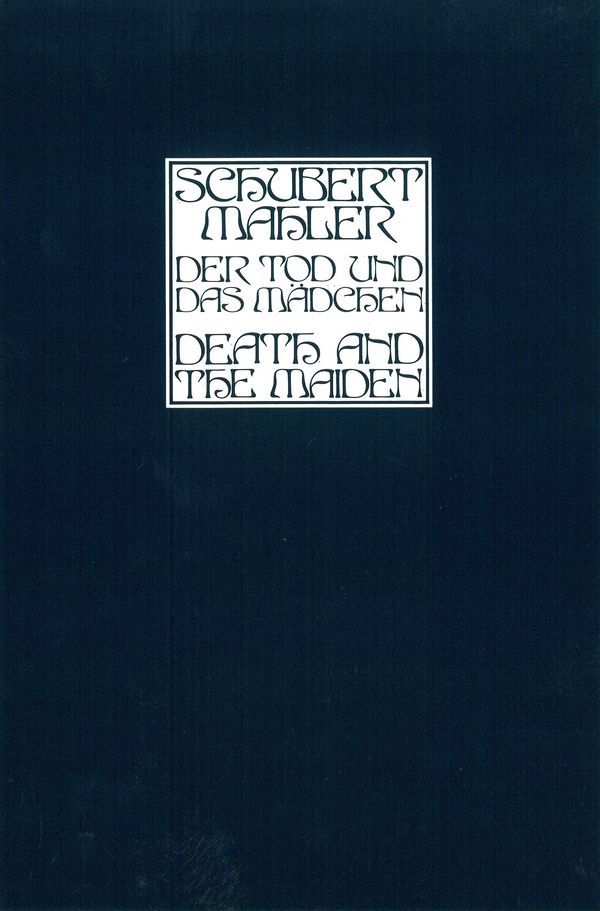 Front Cover Image Streichquartett "Der Tod und das Mädchen" d-Moll D 810 (1894)