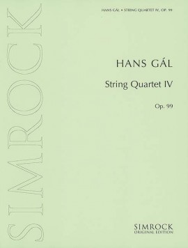 Other Cover Image Streichquartett Nr. 4 op. 99