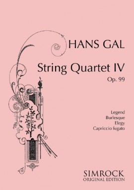 Other Cover Image Streichquartett Nr. 4 op. 99