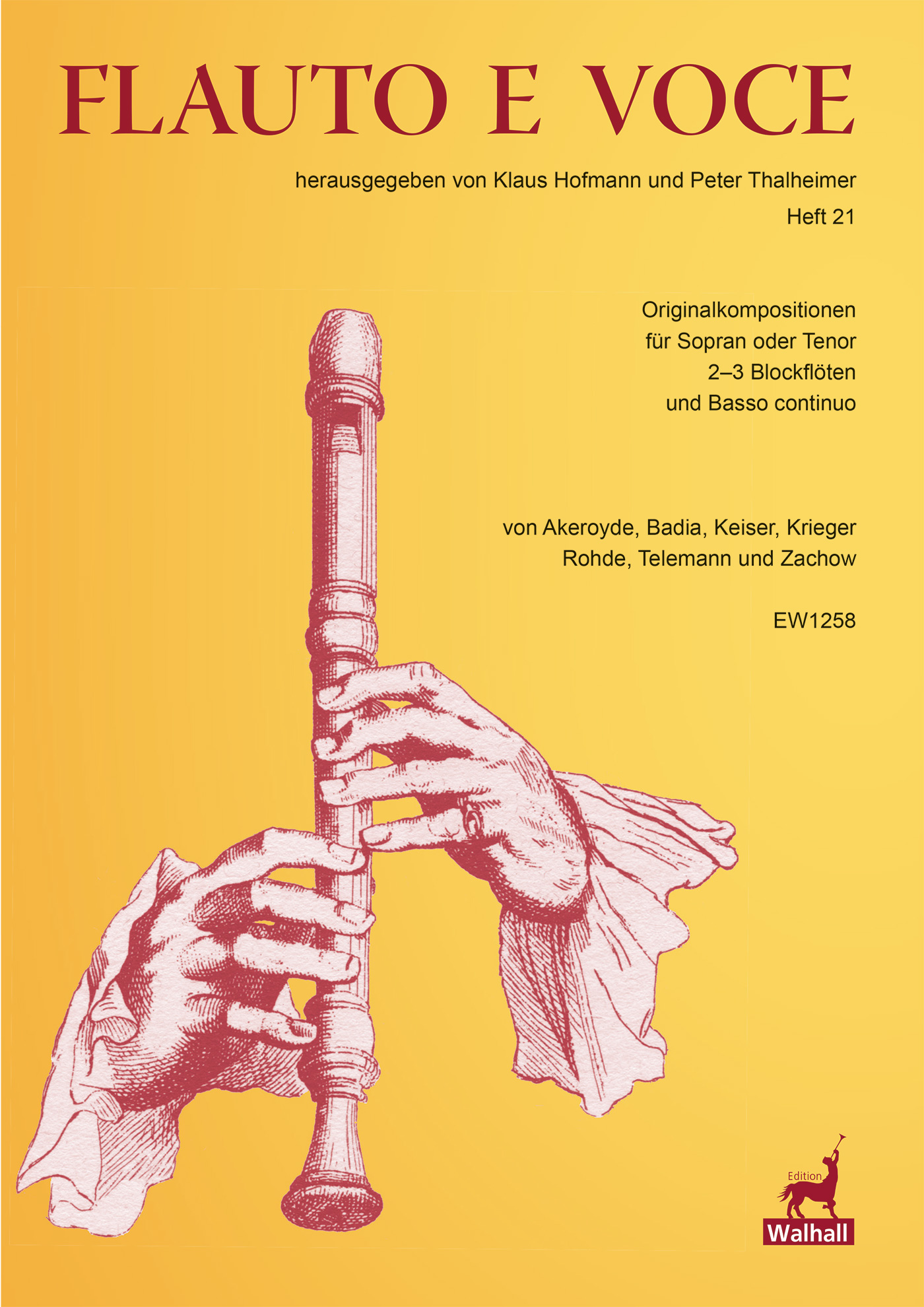 Other Cover Image Flauto e Voce Heft 21
