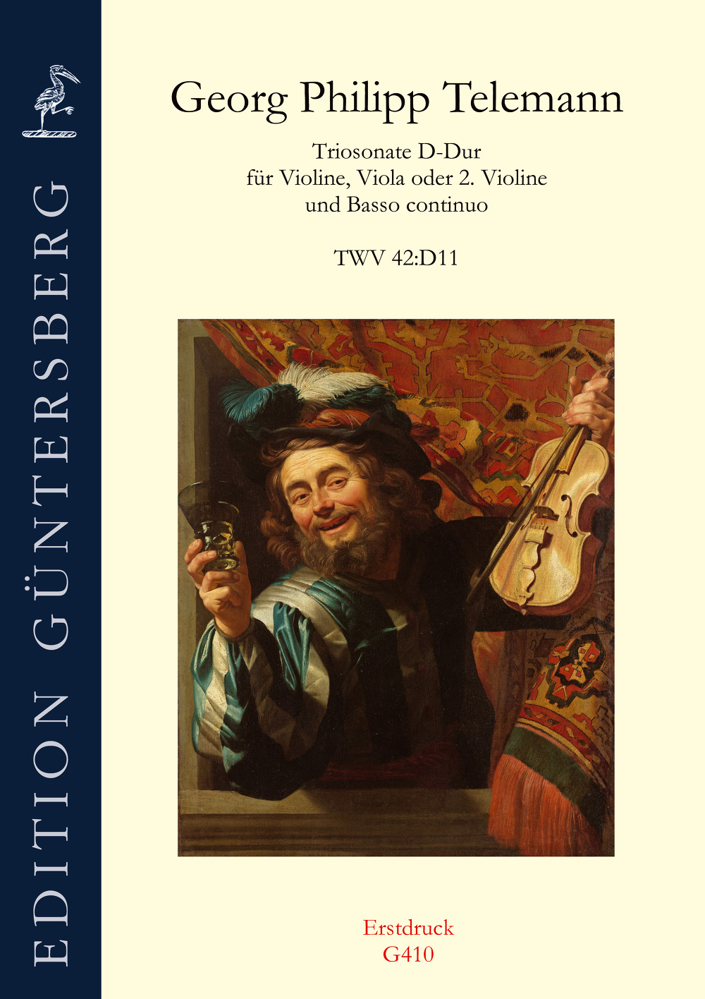 Other Cover Image Triosonate D-Dur für Violine, Viola oder 2. Violine und Basso continuo TWV 42:D11