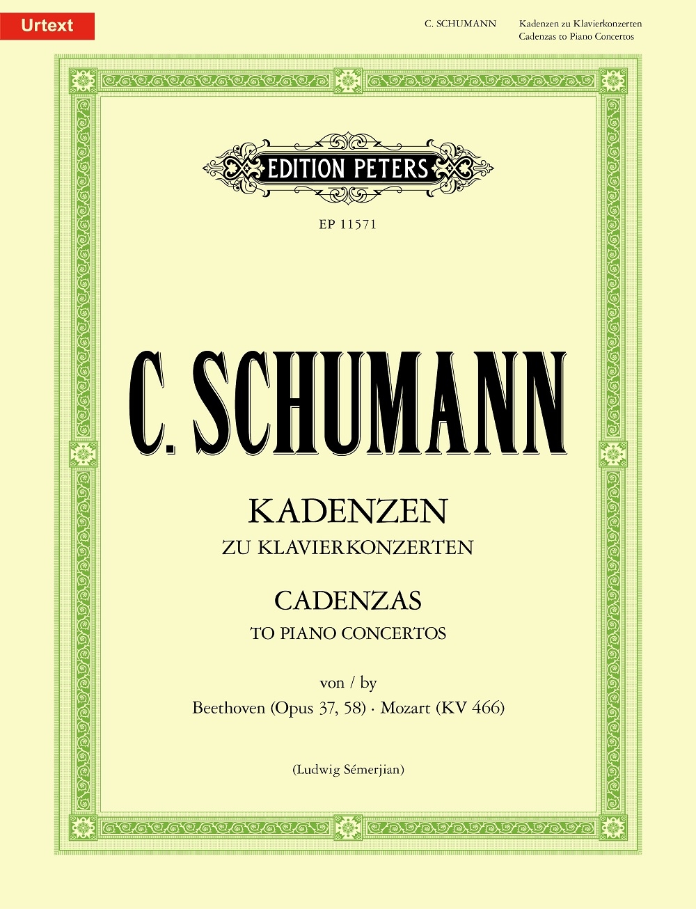Other Cover Image Kadenzen zu Klavierkonzerten