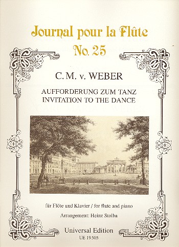 Front Cover Image Aufforderung zum Tanz op. 65