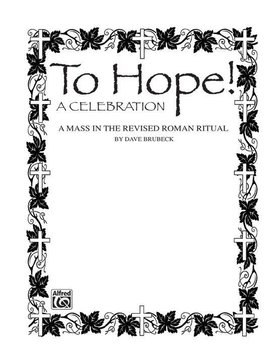 Other Cover Image To Hope! (A Celebration)