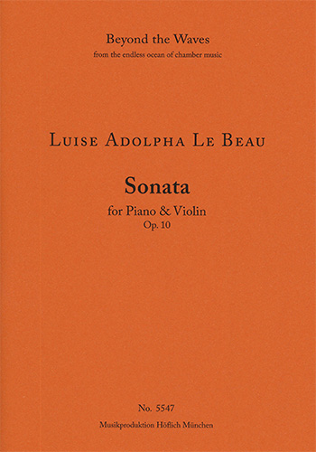 Front Cover Image Sonate op. 10