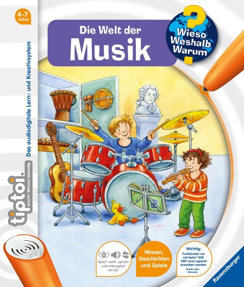 Other Cover Image tiptoi® Wieso? Weshalb? Warum? - Die Welt der Musik