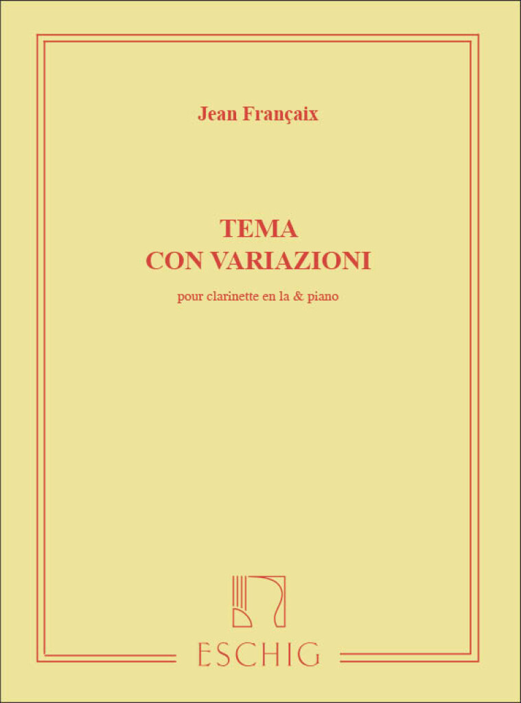 Other Cover Image Thema con Variazioni