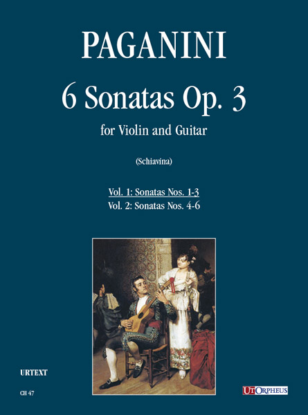 Other Cover Image 6 Sonatas Op. 3 for Violin and Guitar - Vol. 1