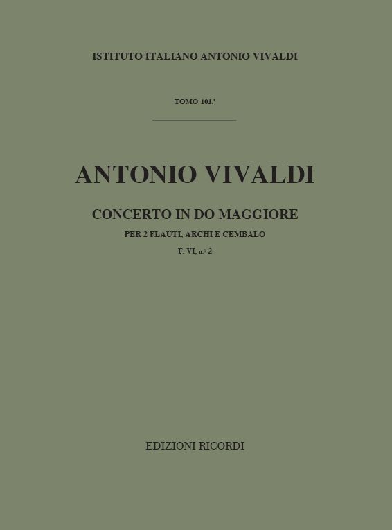 Other Cover Image Concerto grosso C-Dur op. 47/2 RV 533 PV 76 T 101
