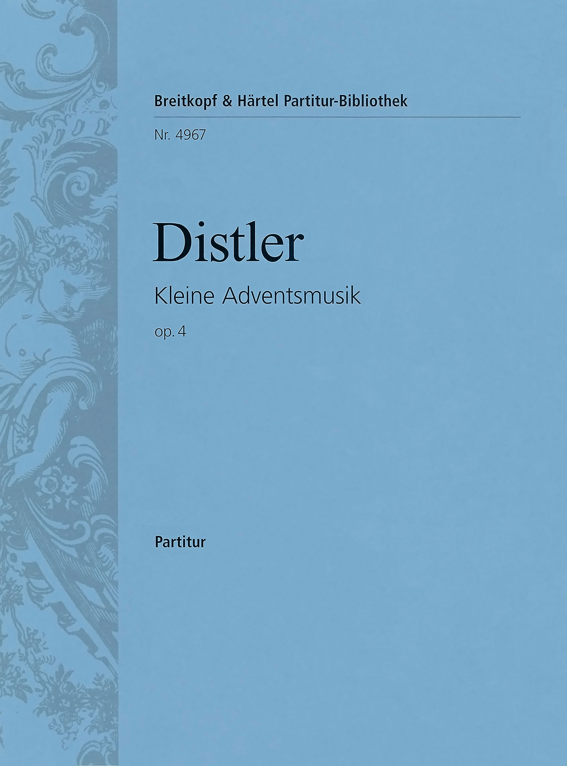 Front Cover Image Kleine Adventsmusik op. 4
