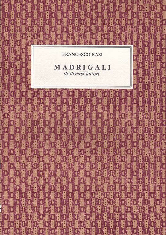 Other Cover Image Madrigali di diversi autori a voce sola