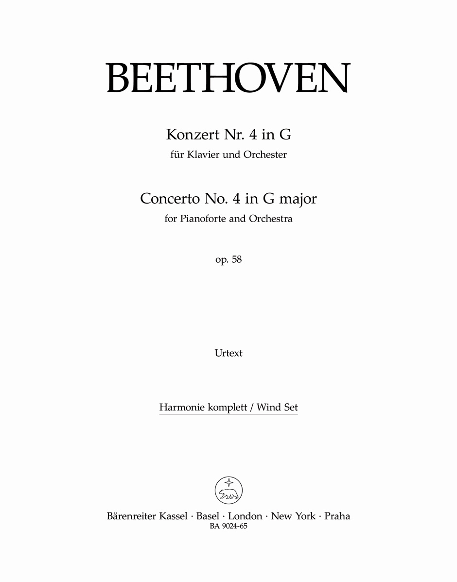 Other Cover Image Konzert für Klavier und Orchester Nr. 4 G-Dur op. 58