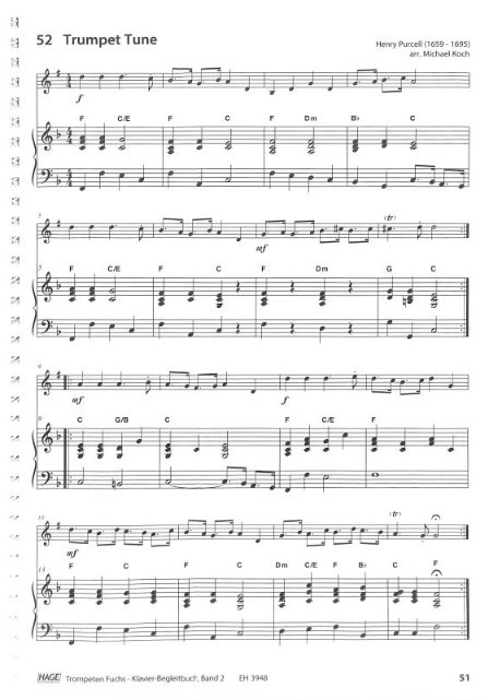 Other Cover Image Trompeten Fuchs Band 2 - Klavierbuch