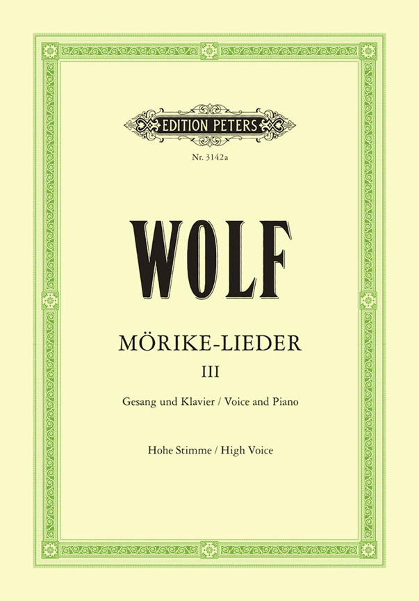 Front Cover Image Band 3 für Gesang und Klavier