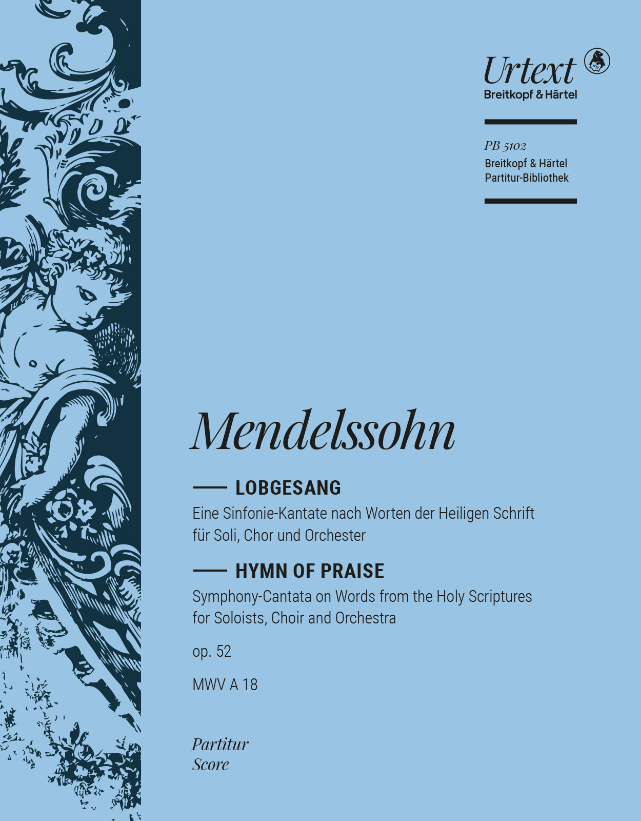 Front Cover Image Lobgesang op. 52 MWV A 18