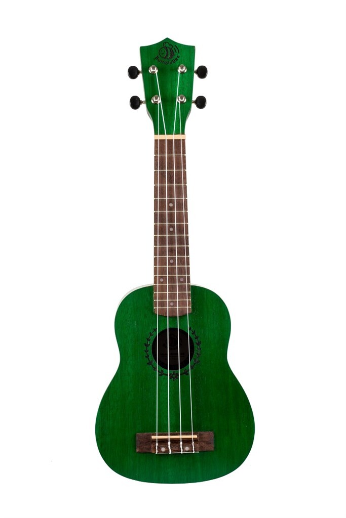 Other Cover Image Bumblebee Sopran Ukulele BUS23 - Mahagoni, Grün