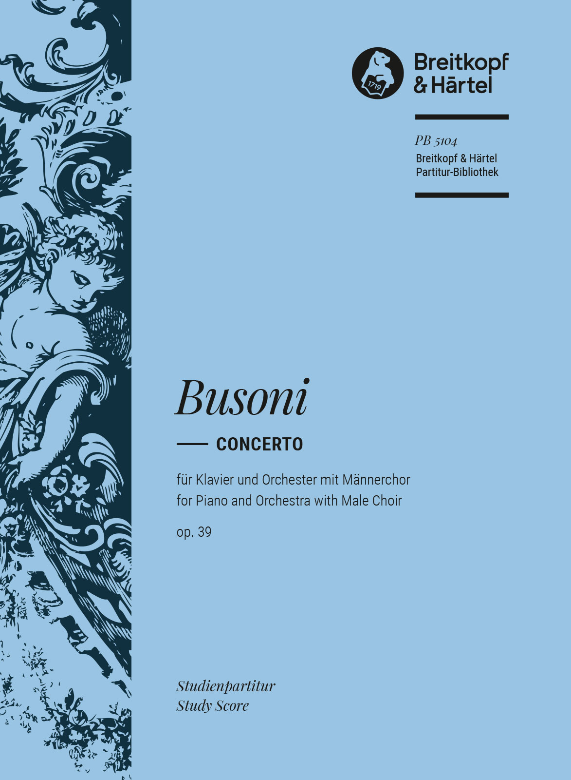 Front Cover Image Concerto op. 39 Busoni-Verz. 247